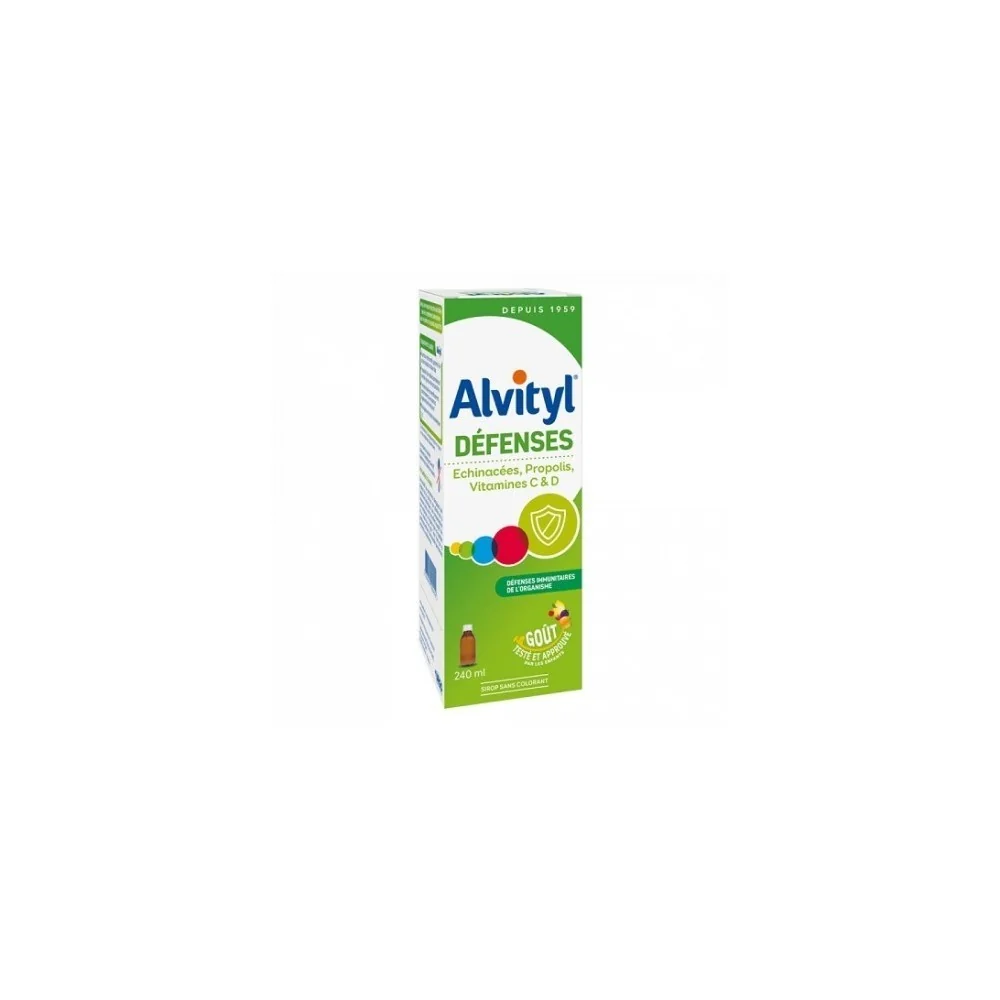 ALVITYL Défenses Sirop 150ML pour Compléments Alimentaires