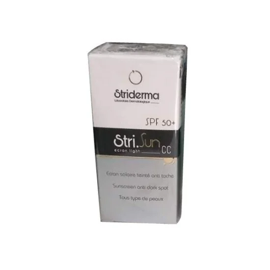 STRIDERMA STRI SUN CC Écran solaire Teinte SPF 50+ Anti tâche 50 ML...