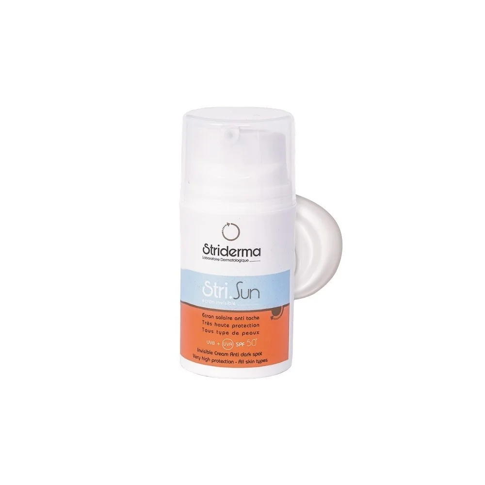 STRIDERMA STRI SUN Écran solaire invisible SPF 50+ tout type de pea...