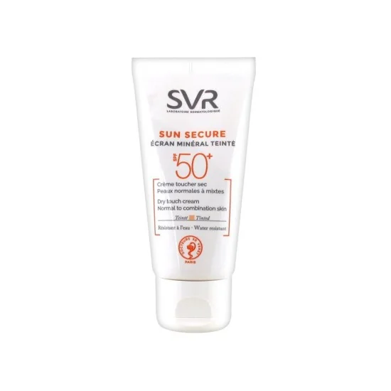 SVR SUN SECURE ÉCRAN MINÉRAL TEINTÉ - Peau normale à mixte pour Sol...