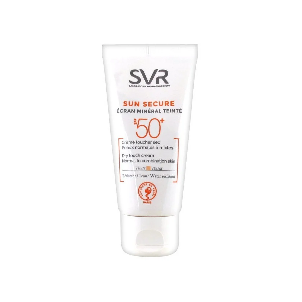 SVR SUN SECURE ÉCRAN MINÉRAL TEINTÉ - Peau normale à mixte pour Sol...