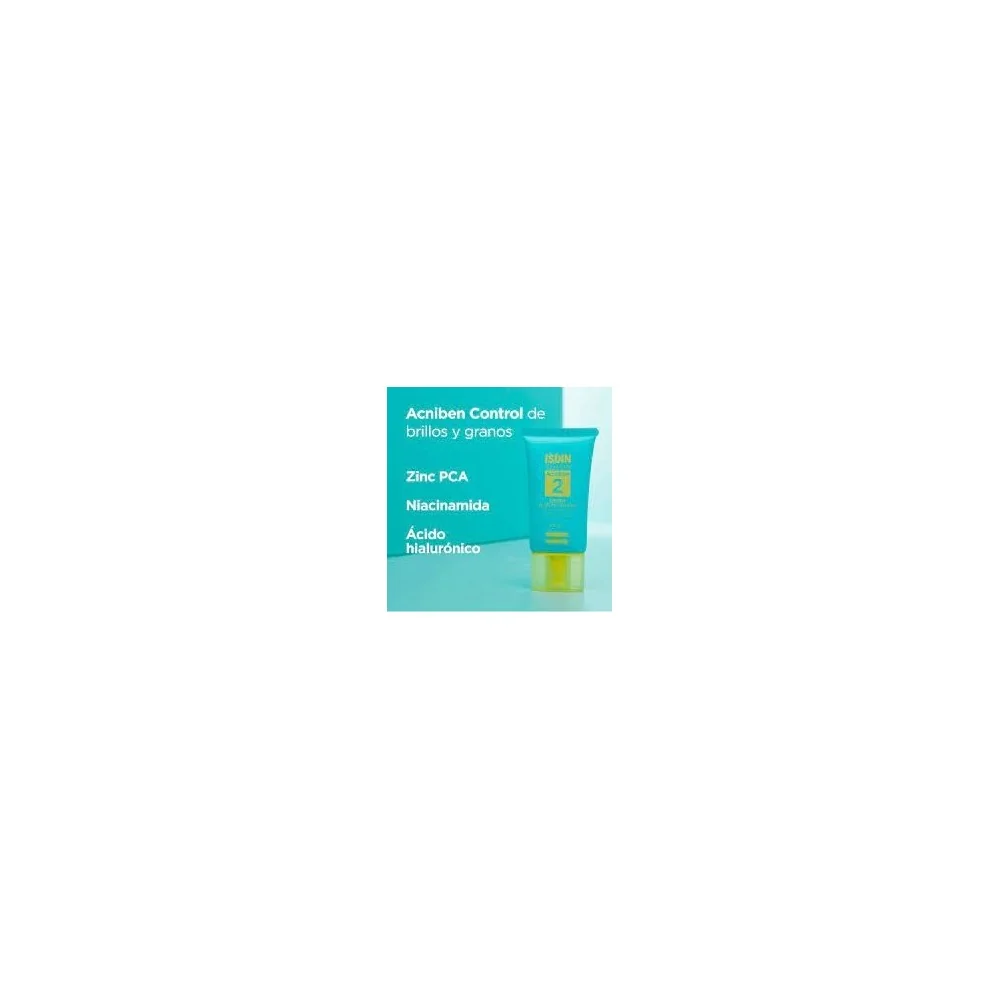ISDIN ACNIBEN GEL CREME CONTROLE BRILLANCE ET BOUTONS 40ML pour Nos...