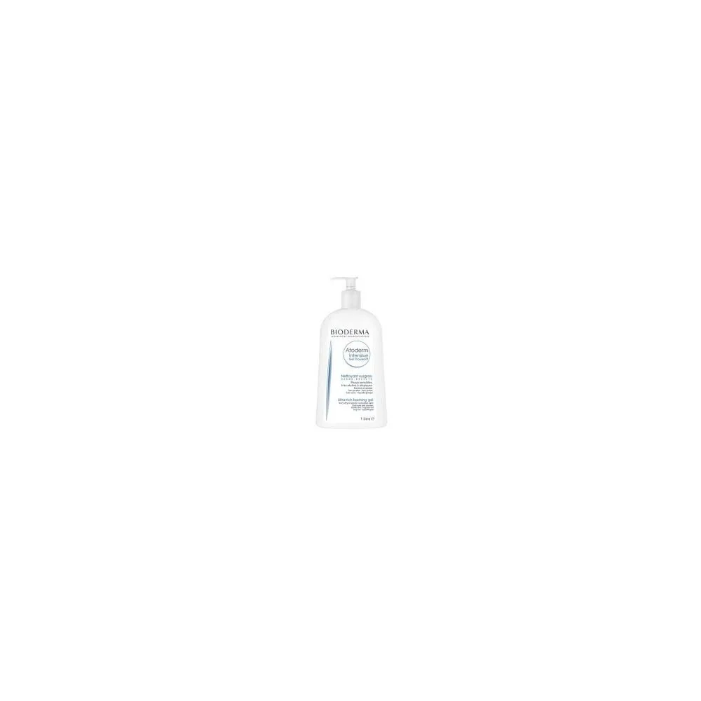 BIODERMA ATODERM INTENSIVE GEL MOUSSANT ULTRA APAISANT 1L pour Beauté