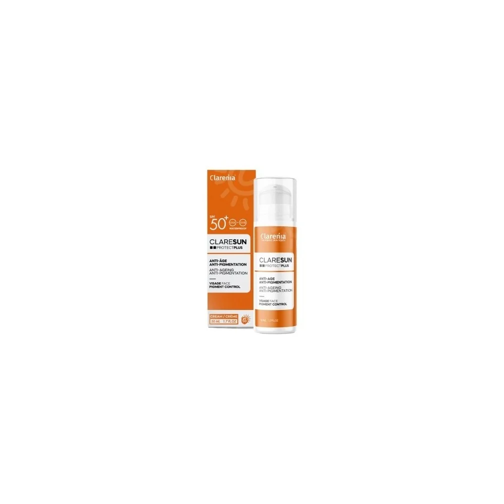 CLARENIA CLARESUN ÉCRAN ANTI AGE ANTI PIGMENTATION SPF50+ 50ML pour...