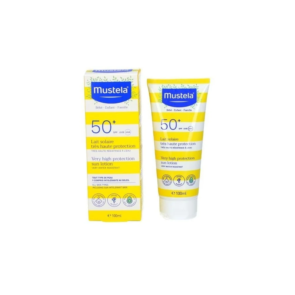 MUSTELA - LAIT SOLAIRE SPF50+ 100ML pour Femmes