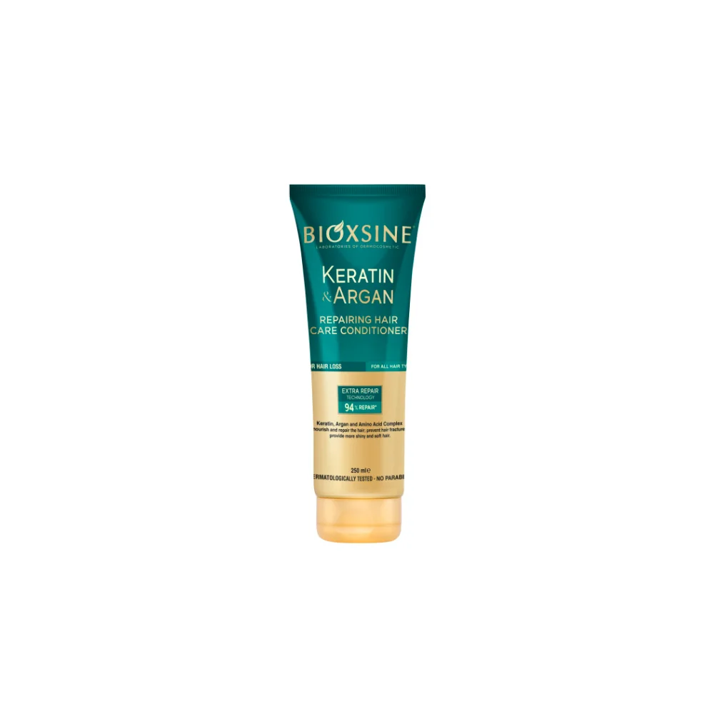 BIOXSINE KERATIN ET ARGAN APRÈS SHAMPOOING 250 ML pour Beauté