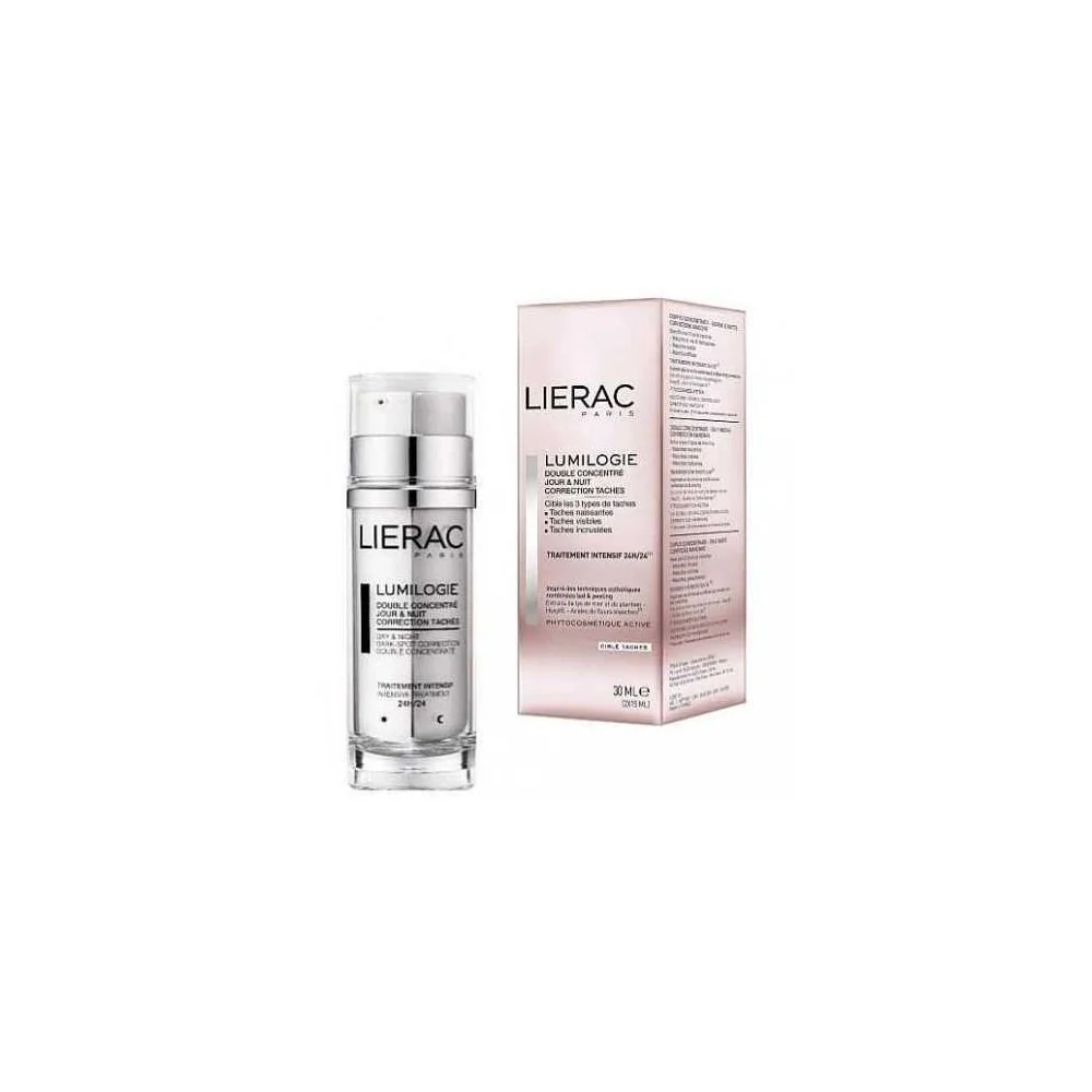 LIERAC LUMILOGIE Double Concentre Jour & Nuit Anti Taches pour Beauté