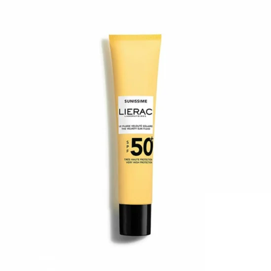 LIERAC SUNISSIME LE FLUIDE VELOUTE SOLAIRE SPF50+ pour Beauté