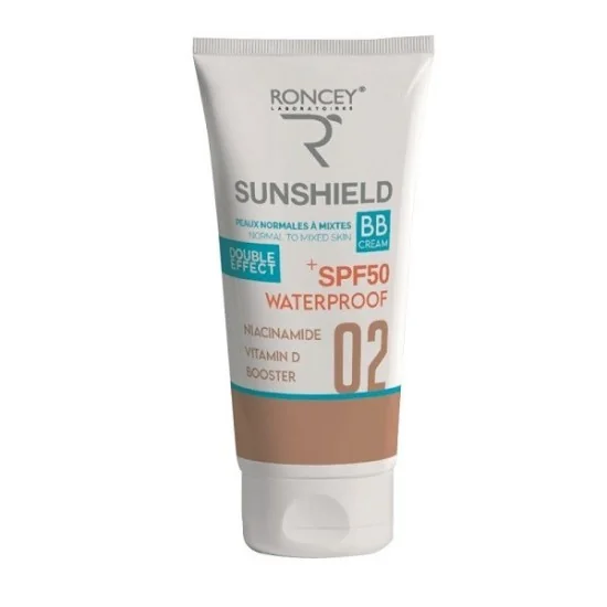 Roncey Ecran Normale A Mixte SPF50+ TEINTE 02 50ml pour Beauté