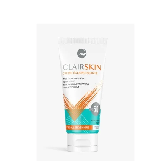 Roncey Clairskin - Crème Solaire éclaircissante effet bonne mine 50...