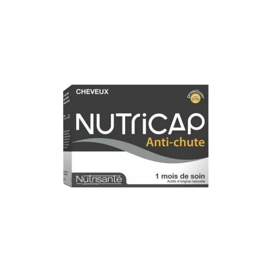 NUTRICAP - COMPLÉMENT ALIMENTAIRE ANTI CHUTE 30 GÉLULES pour Complé...