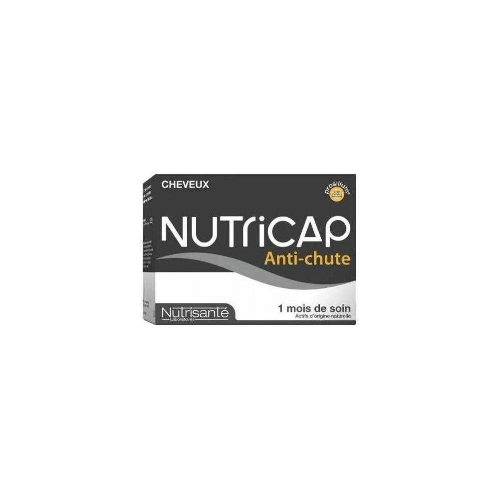 NUTRICAP - COMPLÉMENT ALIMENTAIRE ANTI CHUTE 30 GÉLULES pour Complé...