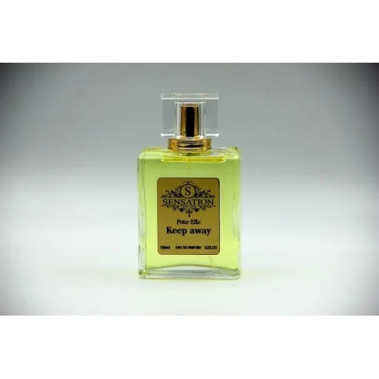 SENSATION BY DIVINE Eau de parfum pour Elle " Keep Away " pour Accueil