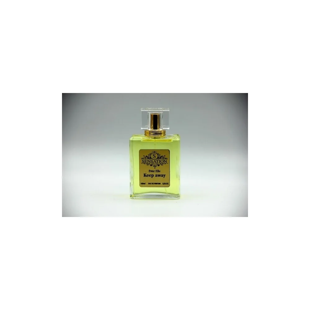 SENSATION BY DIVINE Eau de parfum pour Elle " Keep Away " pour Accueil