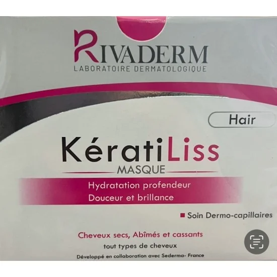 RIVADERM KERATILISS MASQUE pour Femmes