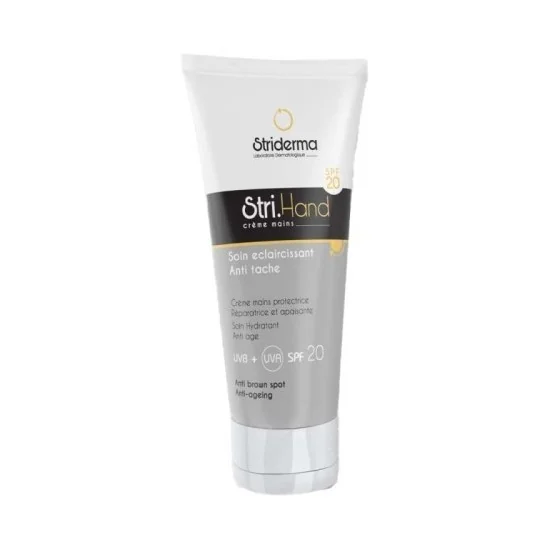 STRI.DERMA STRI.HAND CREME MAIN ECLAIRCISSANT SPF20 75 ML pour Femmes