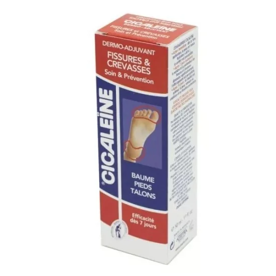 CICALEINE Baume Pieds Talons 50ml - Soin et Prévention des Fissures...