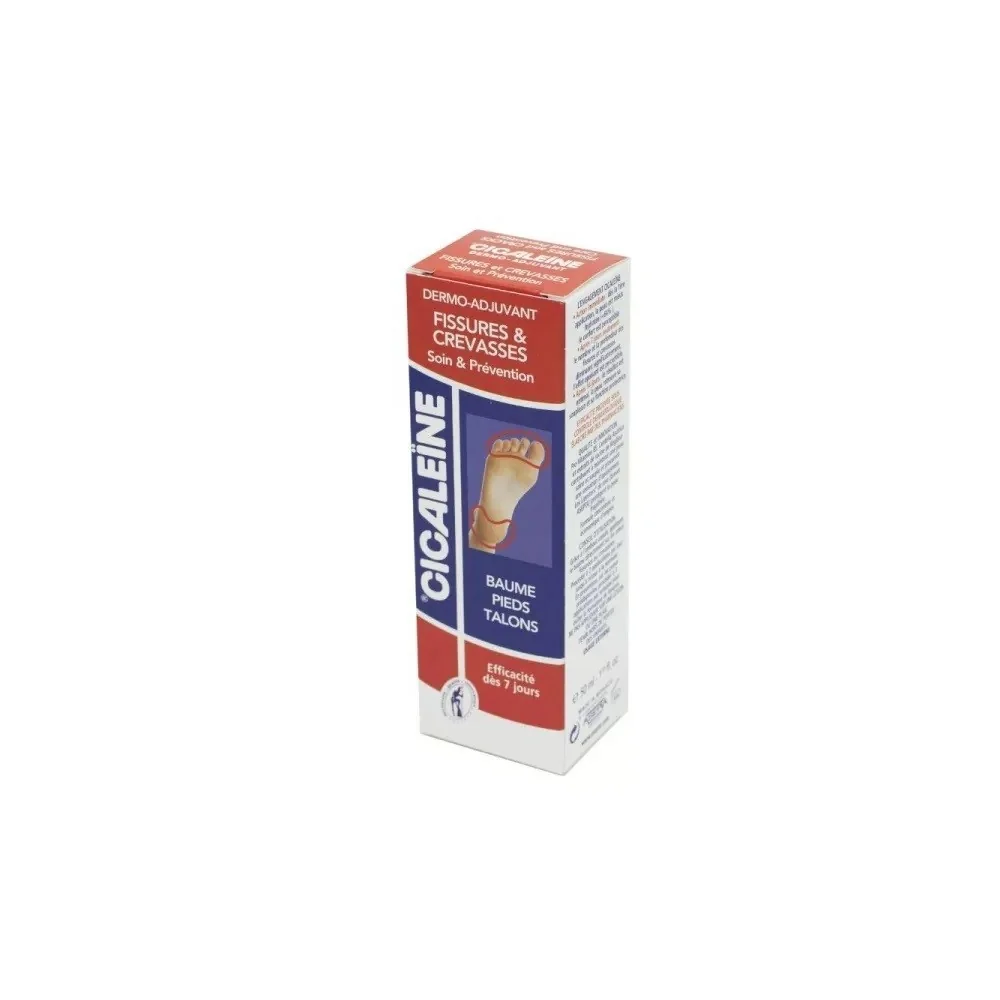 CICALEINE Baume Pieds Talons 50ml - Soin et Prévention des Fissures...