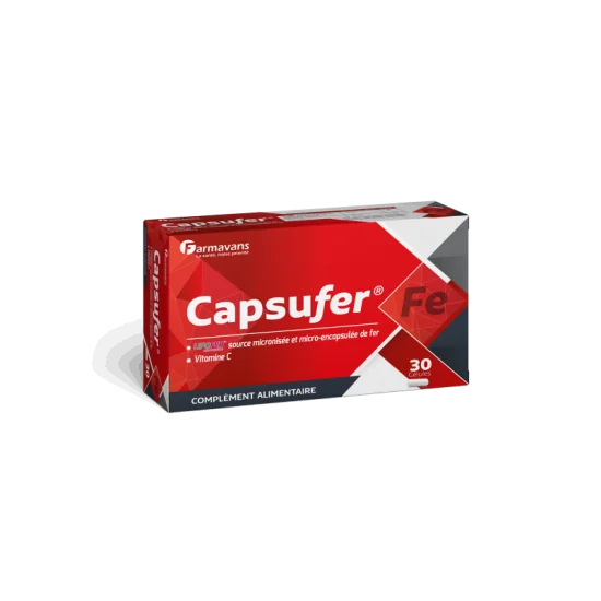 Agrandir FARMAVANS CAPSUFER 30 GÉLULES pour Femmes