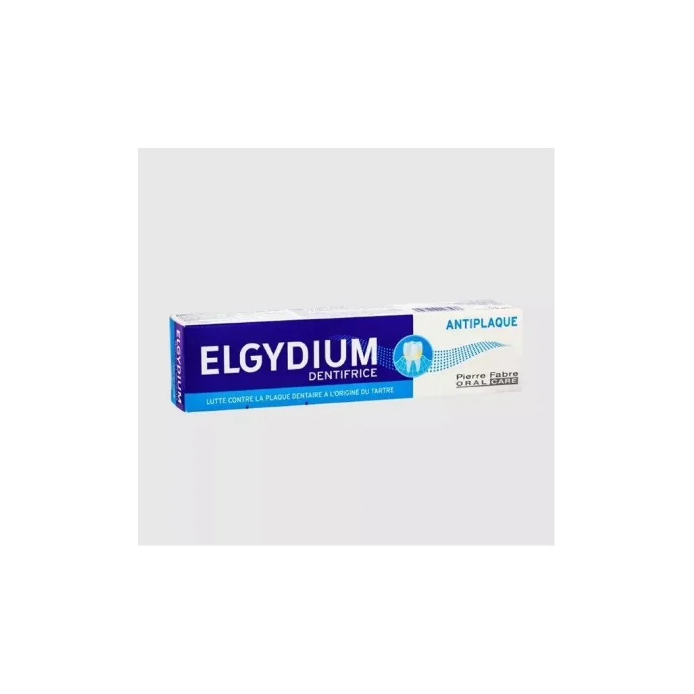 ELGYDIUM ANTI PLAQUE 75ml Dentifrice - Carbonate de Calcium, Chlorh...