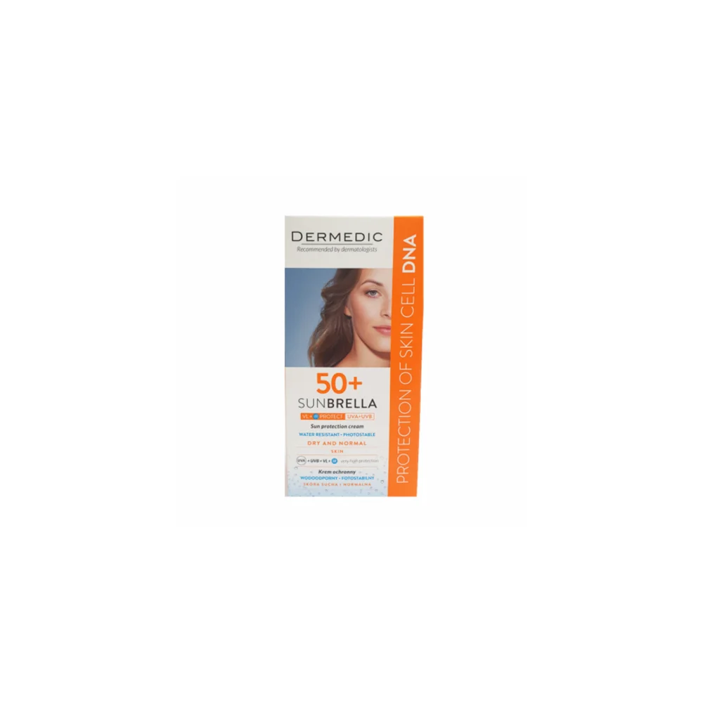 DERMEDIC SUNBRELLA Crème SPF50+ Peaux normales et sèches pour Beauté