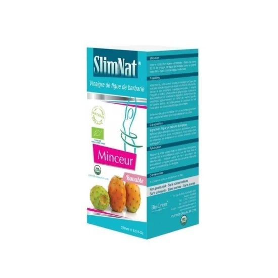 SlimNat Minceur Vinaigre De Figue De Barbarie 250ml pour Femmes