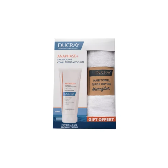 DUCRAY COFFRET ANAPHASE + SHAMPOOING 200ML + SERVIETTE OFFERTE pour...
