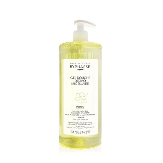 BYPHASSE GEL DOUCHE DERMO MICELLAIRE MONOI 1L pour Femmes
