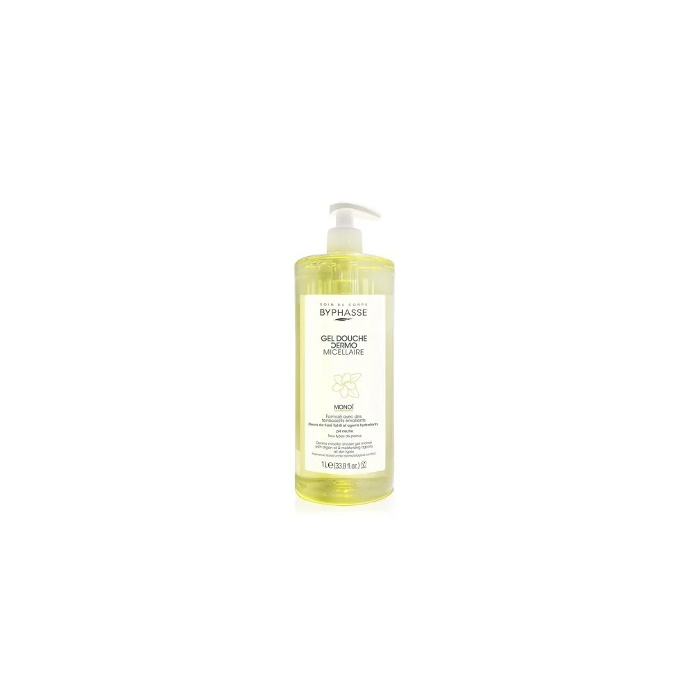 BYPHASSE GEL DOUCHE DERMO MICELLAIRE MONOI 1L pour Femmes