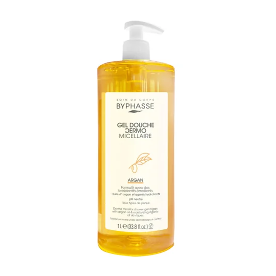 BYPHASSE GEL DOUCHE DERMO MICELLAIRE ARGAN 1L pour Femmes