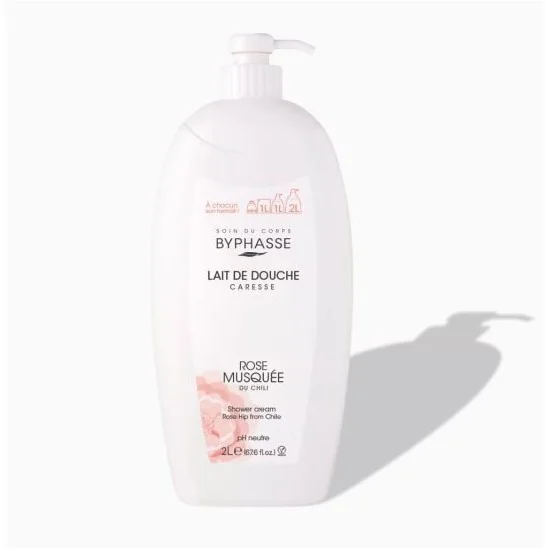 BYPHASSE LAIT DE DOUCHE CARESSE 2L ROSE MUSQUÉE pour Femmes
