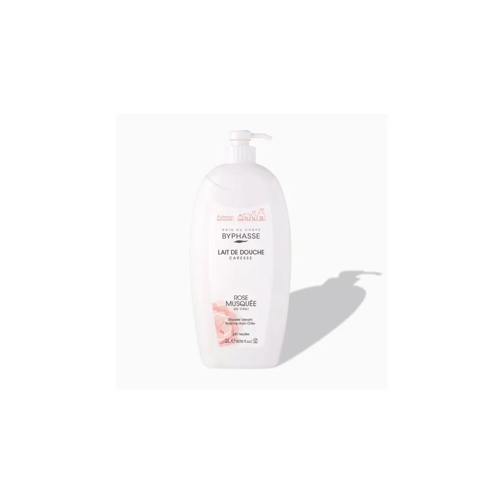 BYPHASSE LAIT DE DOUCHE CARESSE 2L ROSE MUSQUÉE pour Femmes