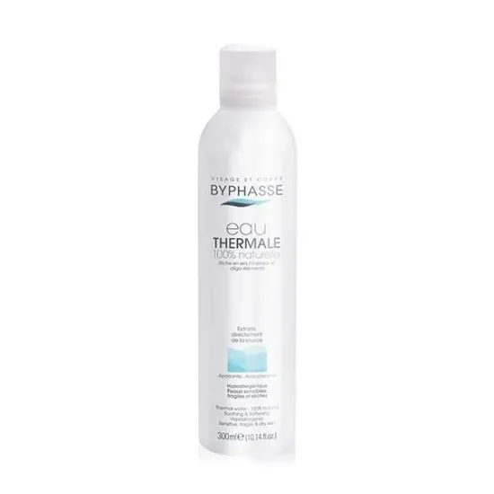 BYPHASSE Eau Thermale 100% Naturelle 300ML pour Femmes