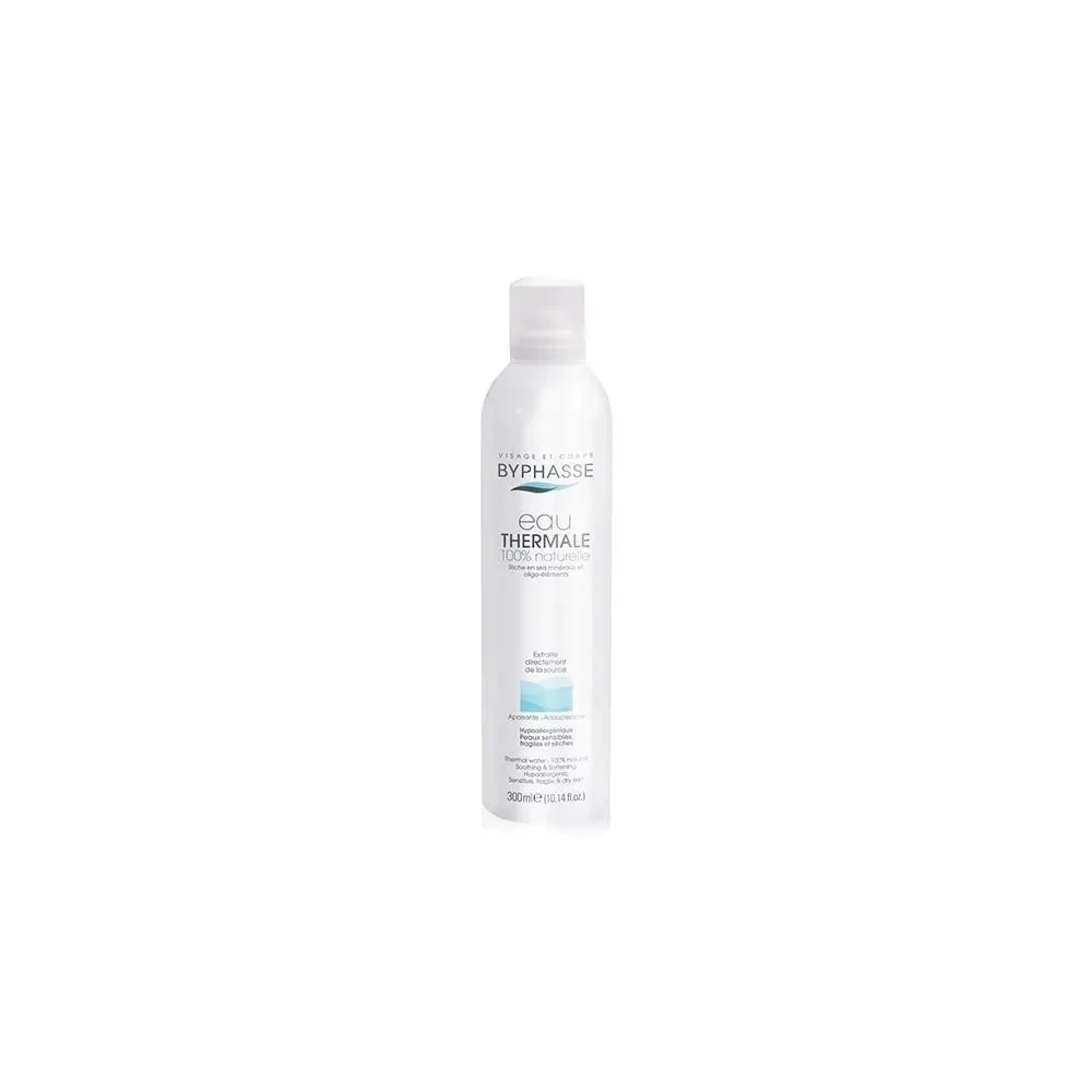 BYPHASSE Eau Thermale 100% Naturelle 300ML pour Femmes