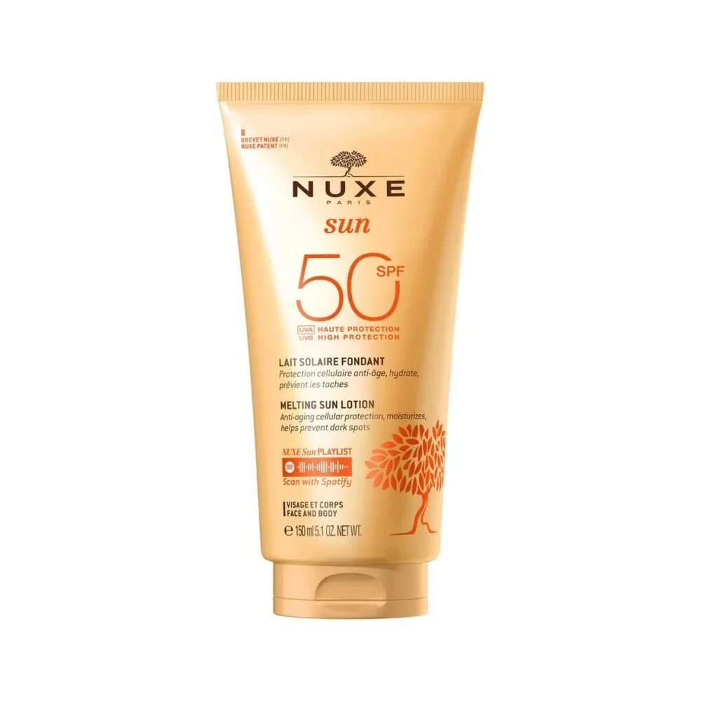 Nuxe Sun Melting Lotion High Protection Face and Body SPF50 150ml p...