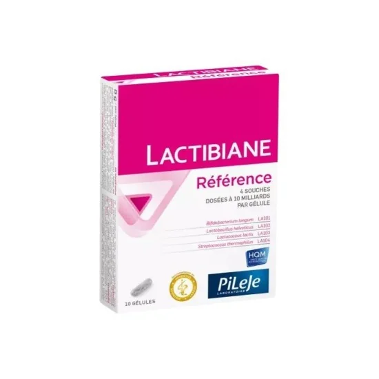 PILEJE Lactibiane Référence - 10 gélules pour Femmes