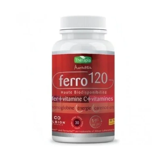 THÉRAPIA FERRO 120 30 GÉLULES pour Femmes