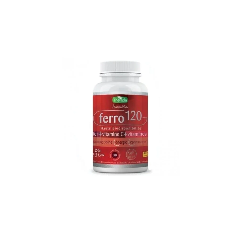 THÉRAPIA FERRO 120 30 GÉLULES pour Femmes
