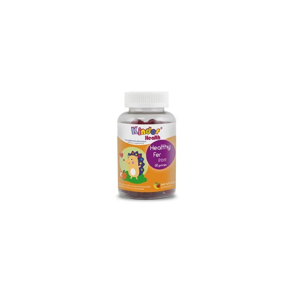 KINDER HEALTH HEALTHY FER 60 GUMMIES pour Femmes