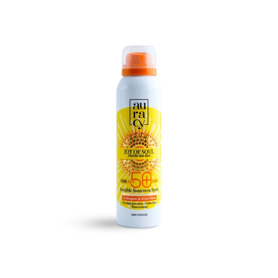 AURACY ECRAN SPRAY INVISIBLE SPF 50+ pour Femmes
