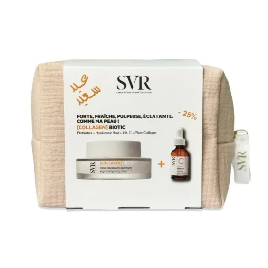 SVR Trousse Routine [COLLAGEN] Biotic + Ampoule C + Mini Ampoule B ...