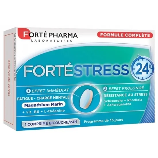 Forté Pharma Forté Stress 24H 15 Comprimés pour Femmes
