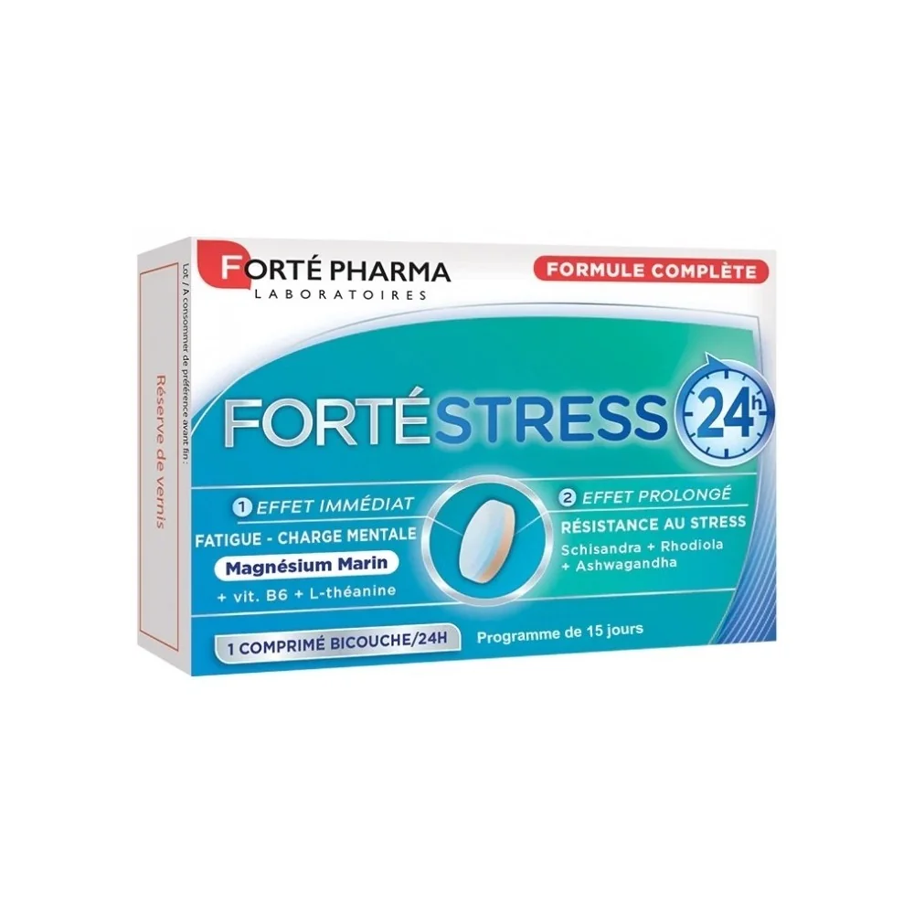 Forté Pharma Forté Stress 24H 15 Comprimés pour Femmes