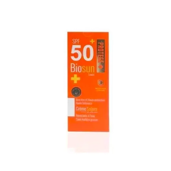 Biosun - Lait de protection solaire - Teinté - SPF 50 + pour Femmes