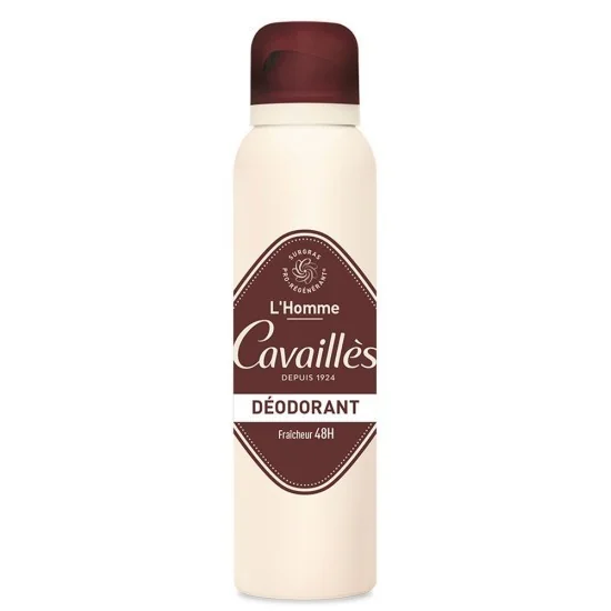 ROGÉ CAVAILLÈS Déodorant Spray Homme 48H 150ml pour Hommes