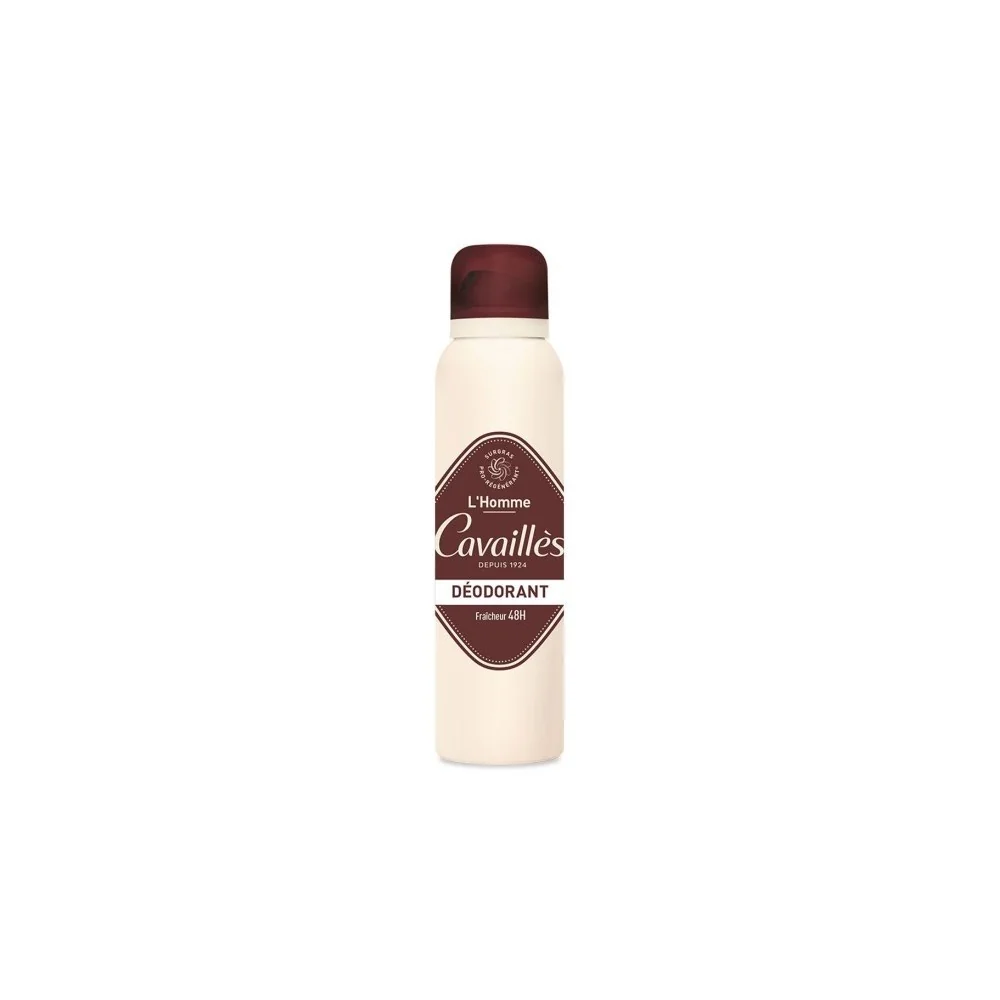 ROGÉ CAVAILLÈS Déodorant Spray Homme 48H 150ml pour Hommes