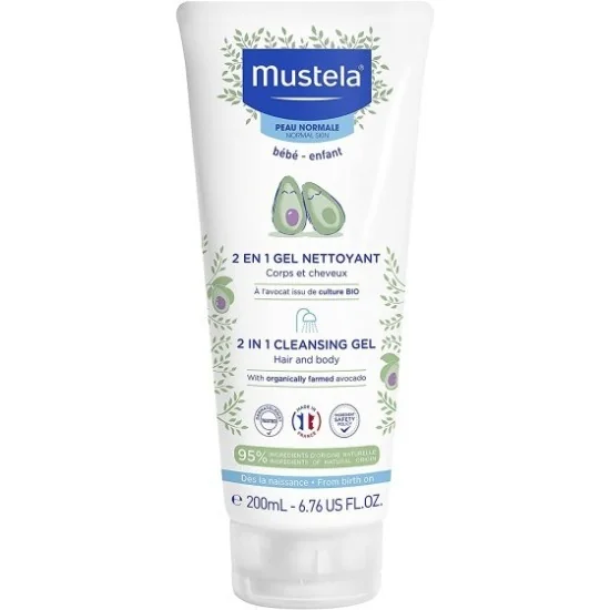 Mustela Gel nettoyant 2 en 1 200ML pour Femmes