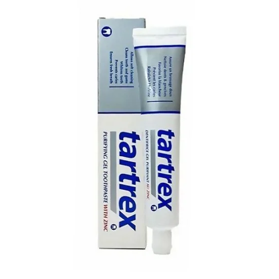 Dentifrice gel purifiant au zinc – Tartrex – 80ml pour Femmes