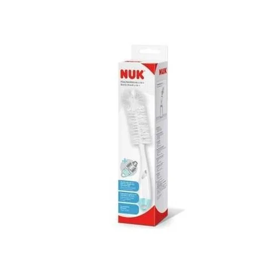 NUK GOUPILLON 2 EN 1 DOUBLE FIBRE pour Accueil