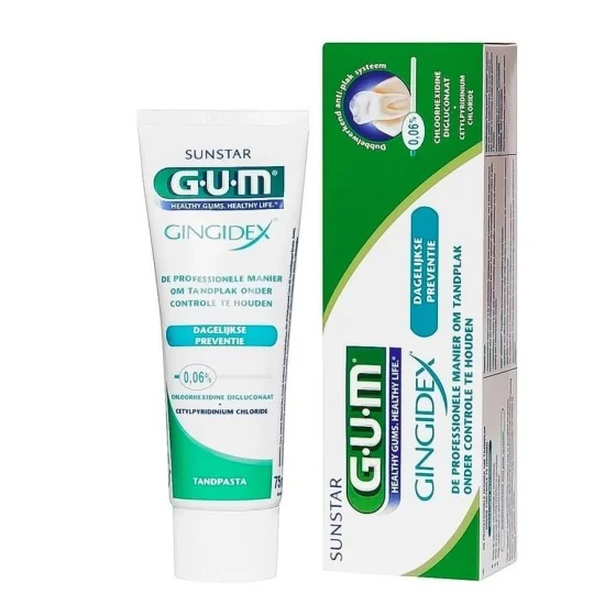 GUM DENTIFRICE GINGIDEX 75 ML pour Femmes